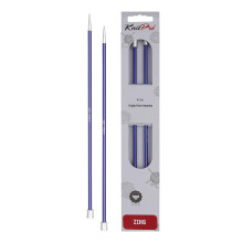 KnitPro Zing Single Pointed Needles 14" (35cm) | 4.50mm
