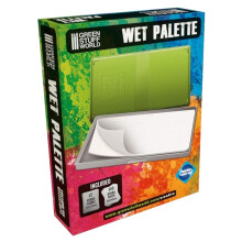 Green Stuff World Wet Palette - Wet Palette Antibacterial for Painting Miniature Figures with Acrylic Paint
