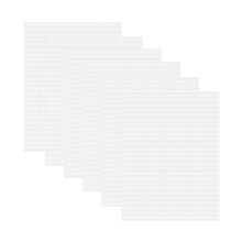 6pcs 7 Count Plastic Canvas, 10.5" x 13.5" Plastic Canvas Sheets Plastic Mesh, Plastic Mesh Sheet Eye Mesh for Embroidery, Knit Crochet Projects, DIY