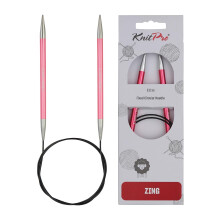 KnitPro Zing Fixed Circular Needles 32" (80cm) | Size 6.50mm
