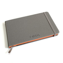 L'oeil Mellow Art Large Landscape Watercolor Sketchbook: 13x21cm, 300gsm Dual Textured Cold-press Paper, with Hardcover, Inner Pocket and Elastic