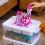 Citylife 16L Storage Boxes with Lids, Plastic Craft Storage Box, Removable Tray, Latch Handle, Stackable Storage Box with Compartments for Toy, Tool, 2