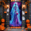 Υφασμάτινη Ταπισερί για Κάλυμμα Πόρτας Halloween 90x180εκ. 7