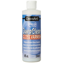 Deco Art DuraClear Polyurethane Gloss Varnish, 236 ml (Pack of 1)