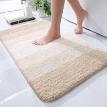 Kylpyhuoneen matto Mikrokuitu 24x16 Vaaleanbeige