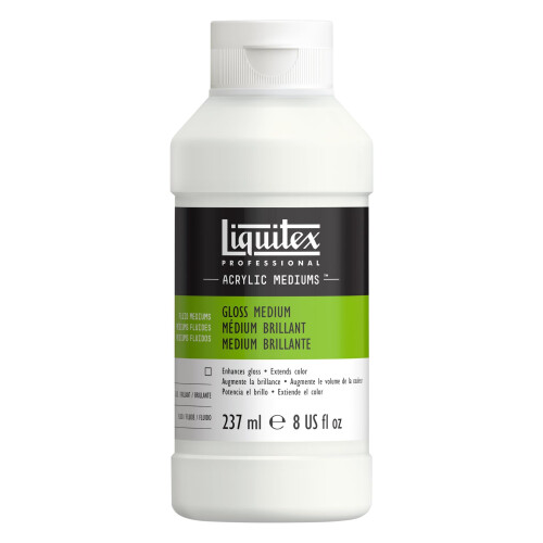 Liquitex Professional Acrylic Medium for Acrylic Paint, Gloss, 237 ml