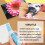 Zig 2-Way Glue Pen Carded-Jumbo Tip, Other, Multicoloured 4