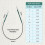 KnitPro Zing Fixed Circular Needles Asymmetrical 10" (25cm) | Size 3.00mm 4