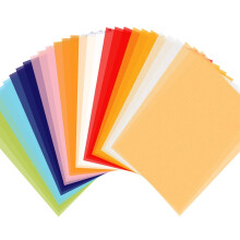 Shynek Colored Transparent Vellum Paper, 50 Sheets 10 Colors 8.5 x 11 Translucent Printable Clear Vellum Sheets for Ink Jet Laser Printer