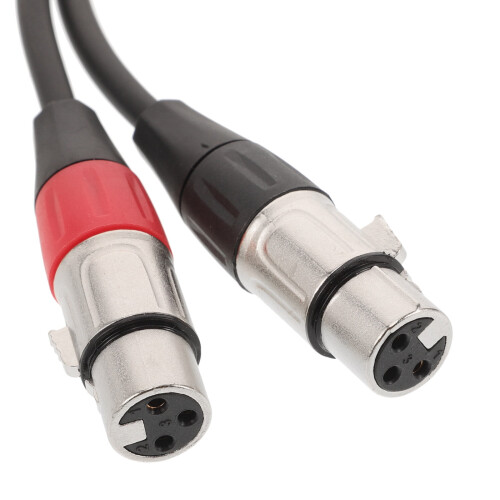 Καλώδιο προσαρμογέα OUNONA Dual XLR σε 3.5mm TRS, 30cm, συμβατό με μικρόφωνα 2