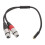 Καλώδιο προσαρμογέα OUNONA Dual XLR σε 3.5mm TRS, 30cm, συμβατό με μικρόφωνα 6