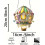 Lanterna solare con design a mongolfiera per giardino esterno 2