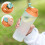 550ml portable shaker cup single layer plastic 1