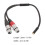 Καλώδιο προσαρμογέα OUNONA Dual XLR σε 3.5mm TRS, 30cm, συμβατό με μικρόφωνα 2