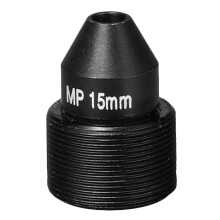 HD 2.0 Megapixel Pinhole Lens M12 CCTV MTV Board 15Mm Lens Apertura 1 / 2.7 Pollici F1.6 28.3 Gradi per Telecamere di Sicurezza