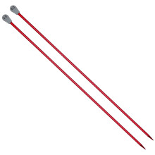 Coopay Knitting Needles 4.0mm UK Size, Aluminium, Straight, 35cm Long, Lightweight, Non-Porous, Water-Resistant, Snag-Free, Ideal for Beginners &