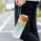 550ml portable shaker cup single layer plastic 4