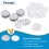 Sourcing Map Button Maker Parts: 120pc 58mm Round Metal & Plastic Button Backs, Clear Film 5