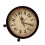 Digital Wall Clock Gold Retro Style 2 Pack 8