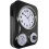 9.5"x12.5" Retro Kitchen Wall Clock with Thermometer & 60-Min Timer – Black 3