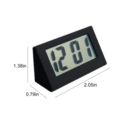 Clock Car Clock, Mini Clock, Electronic Clock, Bedside Clock, Promotional Gift Clock, Cute Student Clock, Small Triangles Clock 2