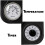 9.5"x12.5" Retro Kitchen Wall Clock with Thermometer & 60-Min Timer – Black 6