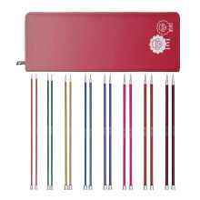 KnitPro Zing Deluxe Single Pointed Needle Set 14" (35cm) | 8 Sizes (2.5mm to 6mm)