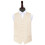 DQT Champagne Plain Satin Wedding Waistcoat - 38" 1