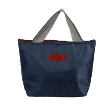 Elainilye Isolierte Kühltasche, wiederverwendbare Tragetasche, Einkaufstasche, Lunchtasche, Liefertasche, Reisetasche, Strandtasche, Marineblau