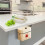 Kitchen Wall-Mounted Plastic Trash Can – Small Space-Saving Under-Cabinet Waste Bin for Countertop Organization 4