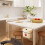 Kitchen Wall-Mounted Plastic Trash Can – Small Space-Saving Under-Cabinet Waste Bin for Countertop Organization 2