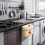 Kitchen Wall-Mounted Plastic Trash Can – Small Space-Saving Under-Cabinet Waste Bin for Countertop Organization 3