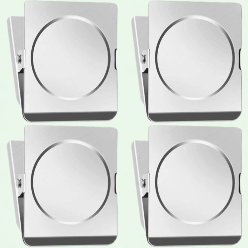 Extra Large Magnetic Clips - 4Pack, Heavy Duty Fridge Magnet Clips for Home, Office, Whiteboard