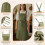 Cotton apron with pockets vintage style women's kitchen 3