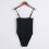 Women's Summer Backless Adjustable Spaghetti Strap Club Bodysuits 4
