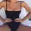 Women's Summer Backless Adjustable Spaghetti Strap Club Bodysuits 2