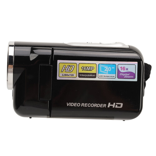 ΒιντεοκάμεραΟθόνη 2 ιντσών1080P HD16x Zoom16MP Φορητή ψηφιακή βιντεοκάμερα χειρός για 1
