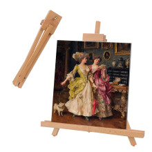 Aselected Easels Wooden 45cmAdjustable Tabletop Art Display A Frame Ease Adjustable Canvas Mini Easel Stand Easel Stand for Painting Sketchingdisplay