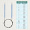 KnitPro Zing Fixed Circular Needles 40" (100cm) | Size 4.00mm 4