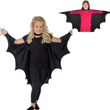 Dievčenské Halloween Bat Cape Party Dress Accessory