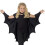 Halloween-fladdermuskappa för flickor, klädtillbehör 2