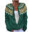 Γυναικείο Boho Cardigan Ακρυλικό Πλεκτό Πουλόβερ με Κουμπιά και Ανοιχτό Μπροστά, Μποέμ 1