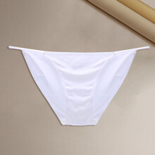 Nahtlose Unterwäsche für Damen, einfarbig, niedrig geschnitten, String-Bikini-Slip, Stretch-Slip