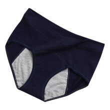 Wasbaar, superabsorberend ondergoed voor urine-incontinentie voor vrouwen, kanten hipster slipje voor urineverlies, blauw XL, naadloos damesondergoed