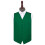 DQT Emerald Green Plain Satin Wedding Waistcoat - 44" 1