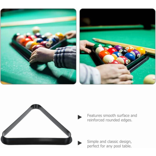 Mini Triangle Pool Rack for Mini Pool Tables 2-Pack 1