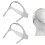 Nuance Pro Medium hodestropper erstatningspakke med 2 1