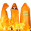 Fireproof Cloak Extra Large 1.2x1.6M Emergency Fire Blanket 6