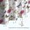 Cortina de chuveiro com estampa floral, 183 x 183 cm (72 x 72 polegadas), com 12 ganchos. 6