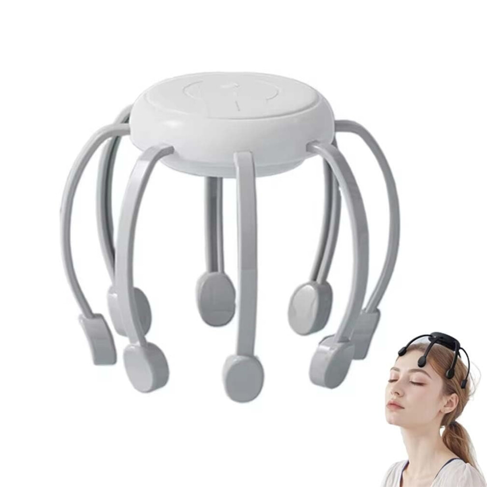 Octopus Scalp Massager with 5 Vibration Modes and 360
